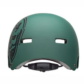 6---bell-local-bmx-skate-helmet-skull-matte-green-black-back