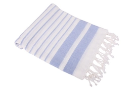 Hamamtuch Aqua Streifen Indigo