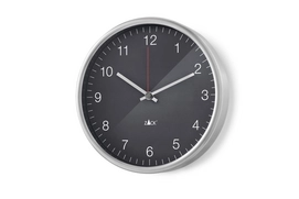 Wandklok Zack Palla Zwart 24 cm