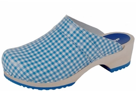 Medische Klomp Bighorn 6006 Ruit Blauw