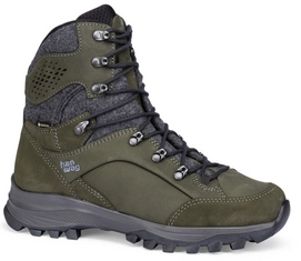 Wandelschoen Hanwag Women Banks Winter GTX Sepia Asphalt