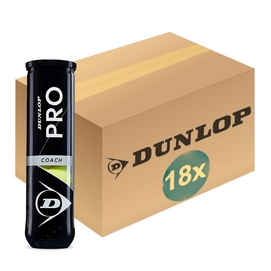 Tennisball Dunlop Pro Coach 4-Tin (Dose 18x4) 2020