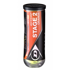 Tennisbal Dunlop Stage 2 Orange (3-Tin)