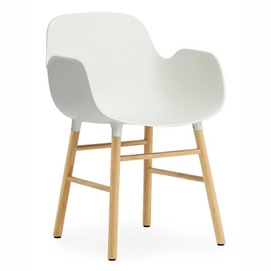 Chaise Normann Copenhagen Form Armchair Oak White
