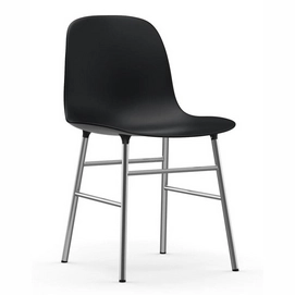 Chaise Normann Copenhagen Form Chrome Black
