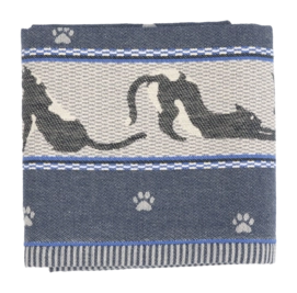 Geschirrtuch Bunzlau Castle Cats Dark Blue