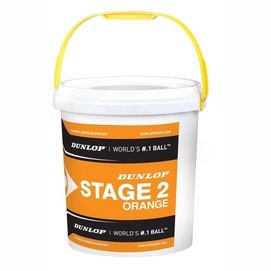 Tennis Balls Dunlop Stage 2 Orange 60 BKT
