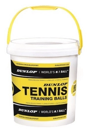Tennis Balls Dunlop Training Yellow 60 BKT