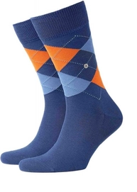 Chaussettes Burlington Manchester SO Royal Blue
