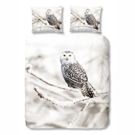 Dekbedovertrek Good Morning Snowy Owl Flanel