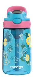 Trinkflasche Contigo Cleanable Kinder Blue Butterlies 420 ml