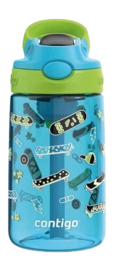 Trinkflasche Contigo Cleanable Kinder Blue Skateboard 420 ml