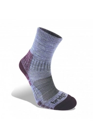 Sokken Bridgedale WoolFusion Trail Light Women Heather Damson
