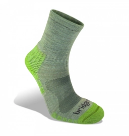 Sokken Bridgedale WoolFusion Trail Light Women Natural Lime