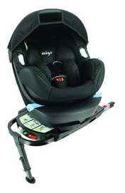 Autostoel Migo Satellite + Solar Isofix base Black