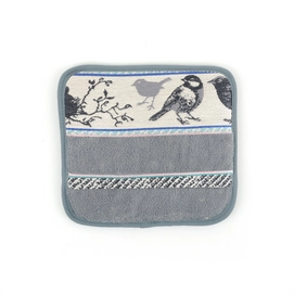 Topflappen Bunzlau Castle Birds Grey