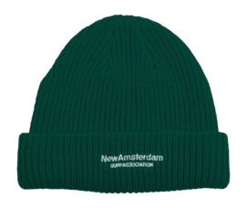Bonnet New Amsterdam Surf Association Hommes Logo Green