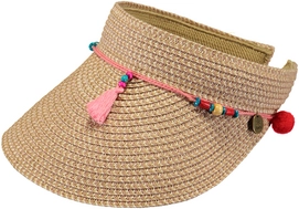 Zonneklep Barts Women Reka Visor Dusty Pink