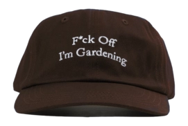 Casquette Bram's Fruit Homme F*ck Off I'm Gardening Brown