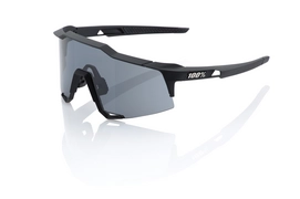 Zonnebril 100% Speedcraft Soft Tact Black Smoke