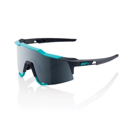 Zonnebril 100% Speedcraft Soft Tact Cement Grey Black Mirror