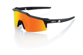 Zonnebril 100% Speedcraft SL Soft Tact Black HiPER Red Multilayer Mirror