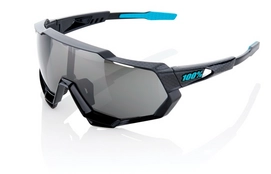 Zonnebril 100% Speedtrap Polished Black Graphic Black Mirror