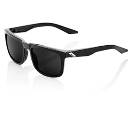 Zonnebril 100% Blake Polished Black Grey PEAKPOLAR