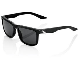 Zonnebril 100% Blake Soft Tact Black Smoke