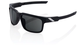 Zonnebril 100% Type-S Soft Tact Black Smoke Lens