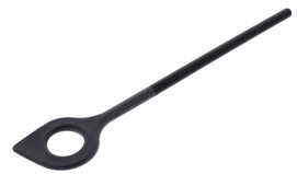 Roerlepel Rosti Optima met Gat 31 cm Black