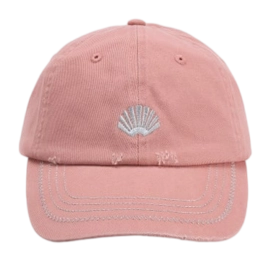 Cap New Amsterdam Surf Association Distressed Logo Cameo Brown