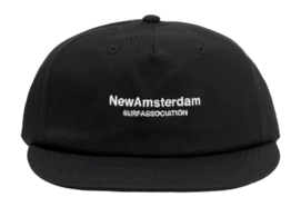 Casquette New Amsterdam Surf Association Name Black