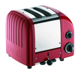 Broodrooster Dualit 2 Slots Rood NewGen