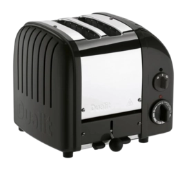 Broodrooster Dualit 2 Slots Mat Zwart NewGen
