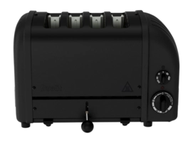 Toaster Dualit 4 Slots Stealth Black NewGen 25
