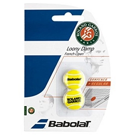 Antivibrateurs Babolat Loony Damp Roland Garros X2 Yellow White