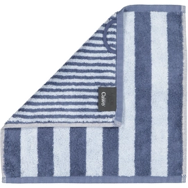 Petite Serviette Cawö Reverse Stripes Night Blue (6-Pièces)