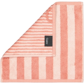 Petite Serviette Cawö Reverse Stripes Red (6-Pièces)