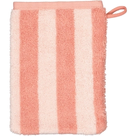 Gant de Toilette Cawö Reverse Stripes Red (6-Pièces)