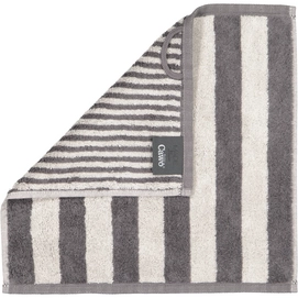 Face Towel Cawö Reverse Stripes Anthracite (6-piece)