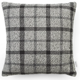 Sierkussen Normann Copenhagen Flair Black White Mega Check (40 x 40 cm)