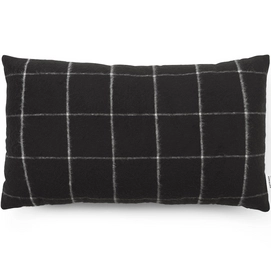 Sierkussen Normann Copenhagen Flair Black Grid (35 x 60 cm)