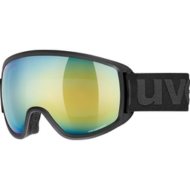 Ski Goggles Uvex Topic FM Black Matte / Mirror Orange