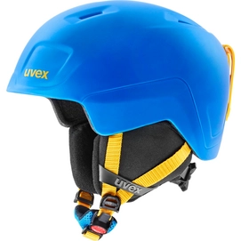 Casque de Ski Uvex Junior Heyya Pro Blue Yellow Mat-51 - 55 cm