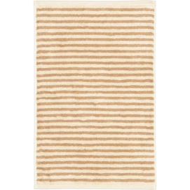 Gastendoek Cawö Natural Stripes Natur-Caramel (Set van 6)