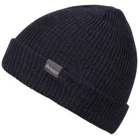 Mütze Bergans Rib Beanie Dark Navy Mel