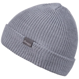 Mütze Bergans Rib Beanie Grey Mel