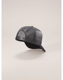 S24-X000007763-Bird-Word-Trucker-Curved-Hat-Black-Graphite-Back