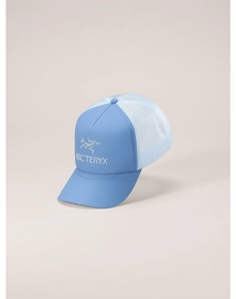 S24-X000007763-Bird-Word-Trucker-Curved-Hat-Stone-Wash-Daybreak-Front